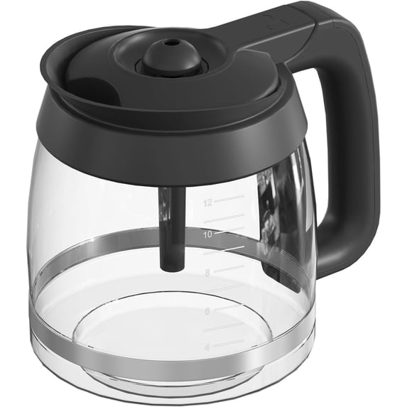 CE200 12-Cup Glass Coffee Pot Replacement Compatible with Coffee Brewer Maker Models CE251 CE201 CE201C CE200 CE200C Model# XGLSLID200