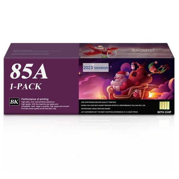 CE285A 85A Toner Cartridge Compatible for HP 85A Black for Pro P1102 M1132 P1109w P1102w M1212nf M1213nf M1219nf MFP Printer