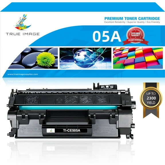 CE505D Compatible for HP 05A CE505A Black Toner Cartridge P2035 505A 05X CE505X CE505XD LaserJet P2030 P2035N 2035N 2055DN P2050 P2055D P2055DN P2055X Print Ink (1 Pack)
