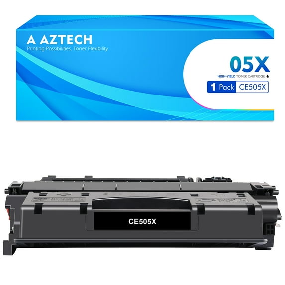 CE505X 05X Toner Cartridge Compatible Replacement for HP CE505X 05X Toner Cartridge for HP P2055 P2055DN P2055D P2055X P2050 High Yield Printer Black 1 Pack