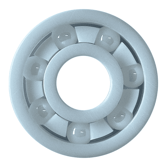 CE608 Full Ceramic Miniature Deep Groove Ball Bearing 608 ZRO2 PTFE 8x22x7mm