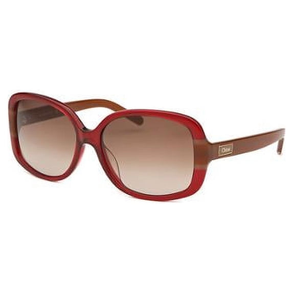 CE610S 621 Red/Carmel Rectangular sunglasses