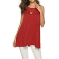 thumbnail image 1 of CEASIKERY Women's Sleeveless Tunics Women Flowy Tunic Tank Tops for Leggings, 1 of 6