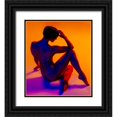 thumbnail image 1 of CEBImagery 12x13 Black Ornate Wood Framed with Double Matting Museum Art Print Titled - Mosaic, 1 of 4