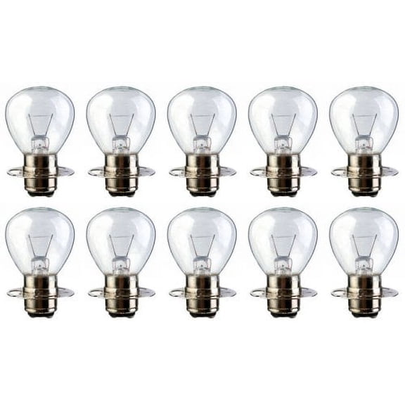 CEC Industries #1044 Bulbs, 12.8/12.8 V, 34.9/23.4 W, P15d Base, RP-11 shape (Box of 10)