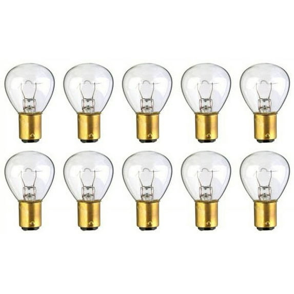 CEC Industries #1184 Bulbs, 5.5 V, 34.375 W, BA15d Base, RP-11 shape (Box of 10)