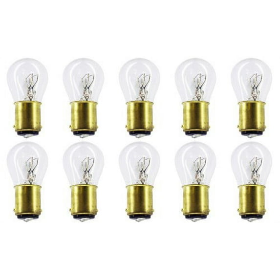 CEC Industries #1612 Bulbs, 5.4 V, 10.04 W, BA15d Base, S-8 shape (Box of 10)