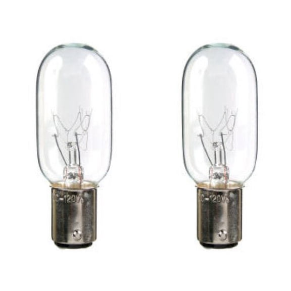CEC Industries #25T-8 DC 130V Bulbs, 130 V, 25 W, BA15d Base, T-8 shape (2-pack)