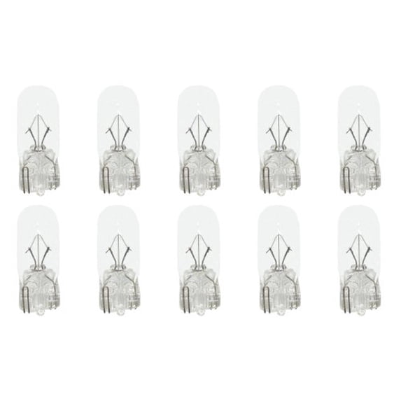 CEC Industries #2821LL Long Life Bulbs, 12 V, 3 W, W2.1x9.5d Base, T-3.25 shape (Box of 10)