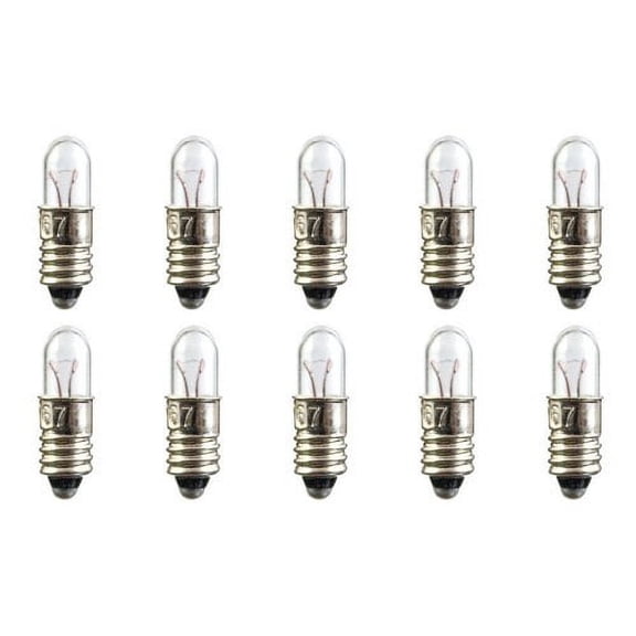 CEC Industries #378 Bulbs, 6.3 V, 1.26 W, E5.5 Base, T-1.75 shape (Box of 10)