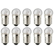 CEC Industries #3966 Bulbs, 12 V, 3 W, E10 Base, G-3.5 shape Box of 10