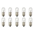 thumbnail image 1 of CEC Industries #6T-4 120V Bulbs, 120 V, 6 W, E12 Base, T-4 shape (Box of 10), 1 of 1