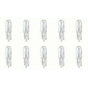 CEC Industries #74 Bulbs, 14 V, 1.4 W, W2.1x4.9d Base, T-1.75 shape Box of 10