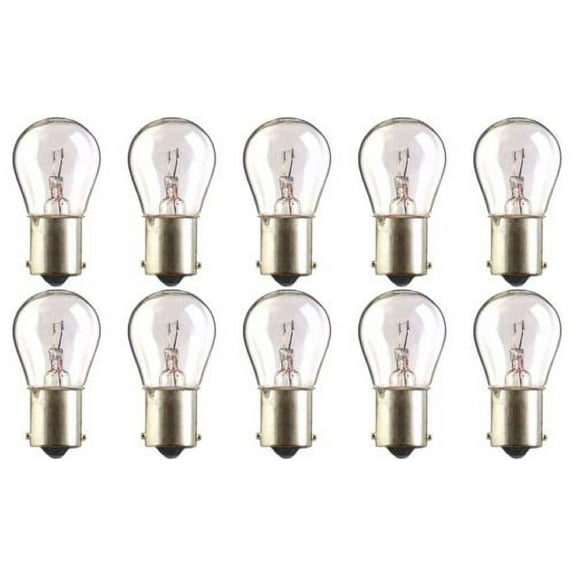CEC Industries #7527 Bulbs, 12 V, 18 W, BA15s Base, S-8 shape (Box of 10)