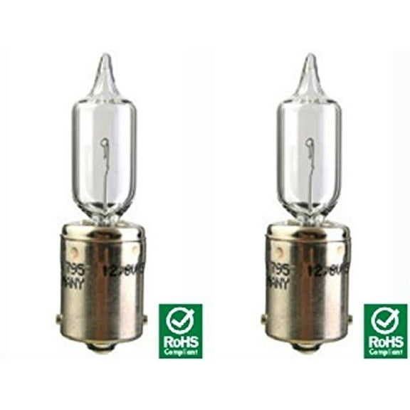 CEC Industries #796 Bulbs, 12.8 V, 35 W, BA15s Base, T-4 shape (2-pack)