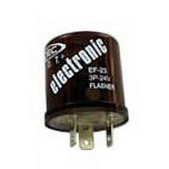 CEC Industries EF23 Electronic Turn Signal Flasher Relay, 3 Prongs, 24 Volts