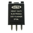thumbnail image 1 of CEC Industries EF28L Electronic Turn Signal Flasher Relay, LED Compatible, 3 Prongs, 12 Volts, 1 of 1