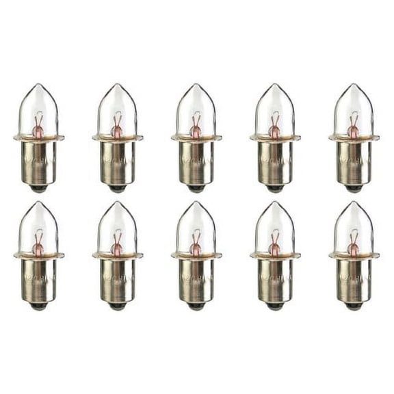 CEC Industries KPR112 Bulbs, 6 V, 4.5 W, P13.5s Base, B-3.5 shape (Box of 10)