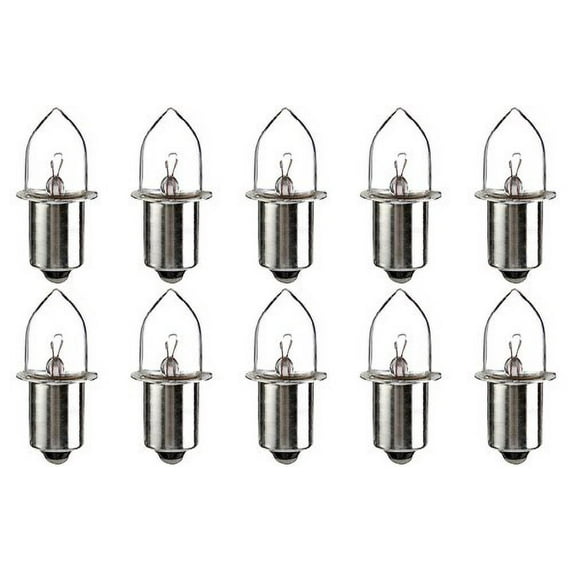 CEC Industries KPR130 Bulbs, 3.85 V, 1.9 W, P13.5s Base, B-3.5 shape (Box of 10)