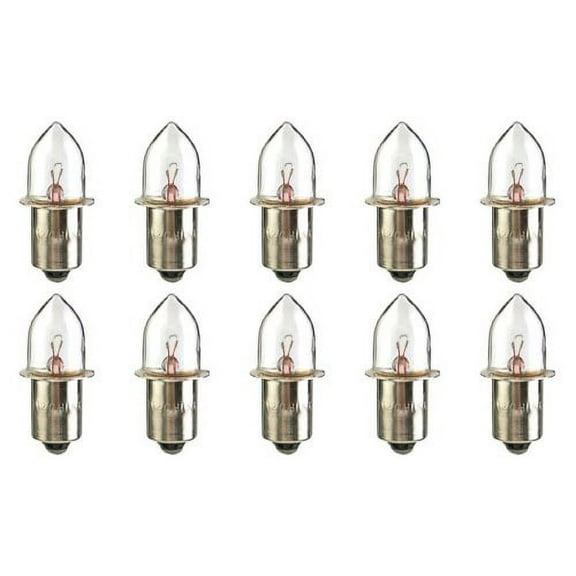 CEC Industries PR1 Bulbs, 2 V, 1.9 W, P13.5s Base, B-3.5 shape (Box of 10)