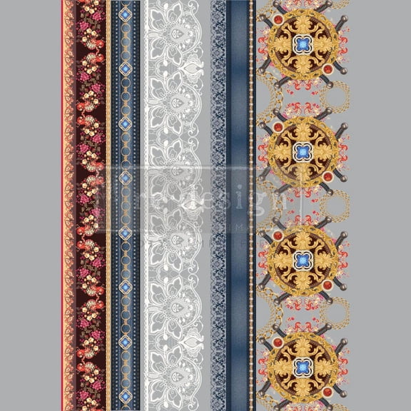 CECE DIVINE IN DENIM REDESIGN WITH PRIMA RUB ON TRANSFER