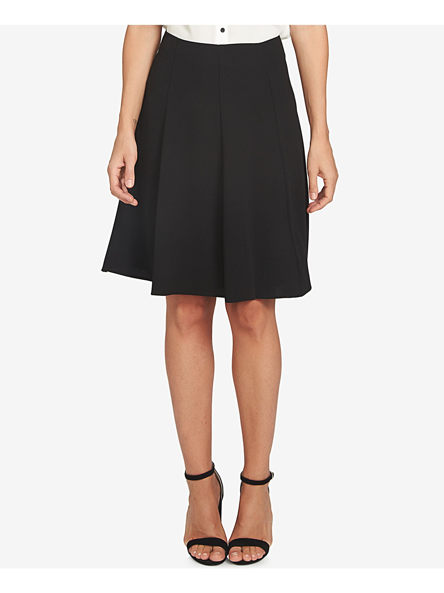 CeCe Womens Crepe Flounce A-Line Skirt - Walmart.com