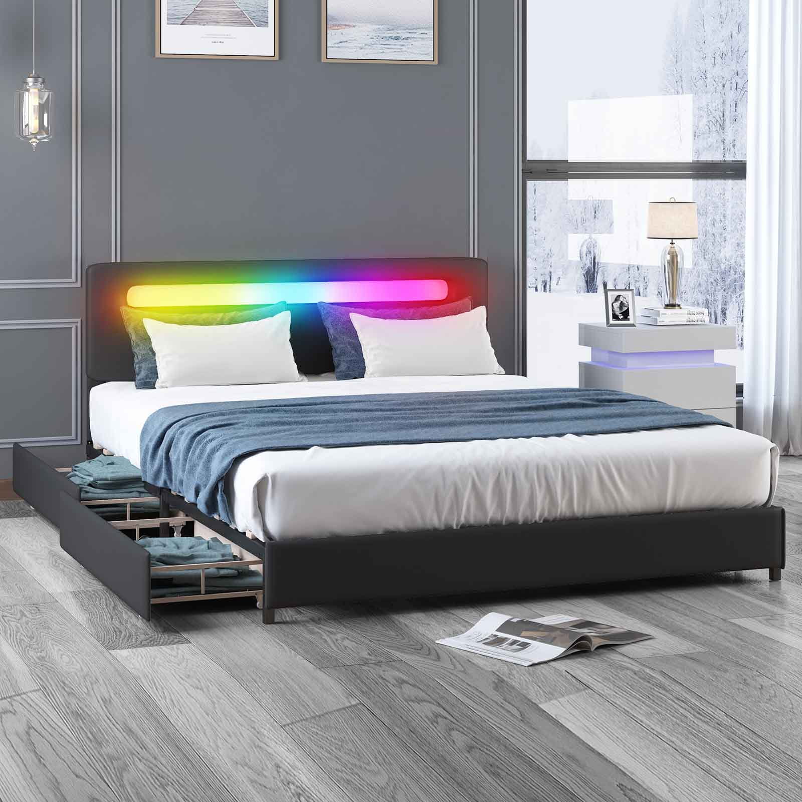 Full size smart bed cheap frame