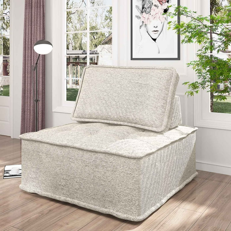 CECER Modular Sofa Single Free Combination Armless Floor Sofa