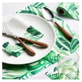 thumbnail image 1 of CECI New York X YOSITiuu Tropical Palm Cotton Placemats, Single-use or reuseable (19" x 12.5" - 12 Units per Roll), 1 of 4