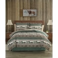 thumbnail image 1 of CEDAR COURT Mountainside Tan Ultra Soft Microfiber 8 Piece Reversible Comforter Bedding Set - Cal King, 1 of 9