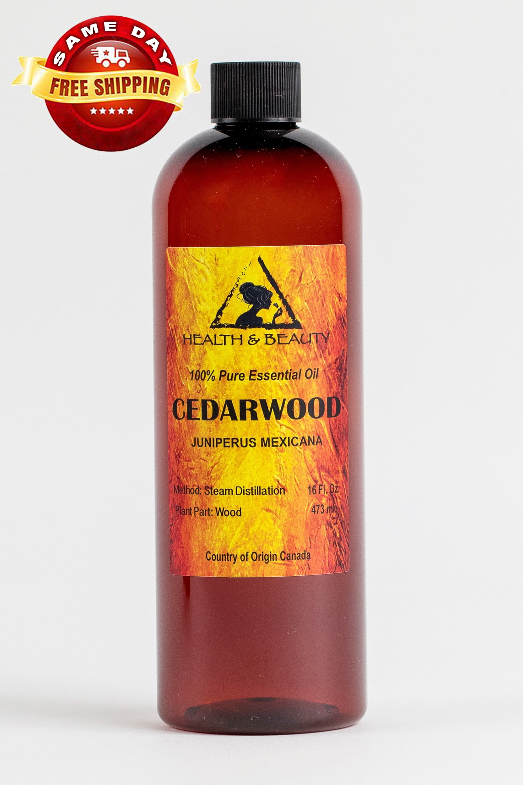 CEDARWOOD ESSENTIAL OIL ORGANIC AROMATHERAPY 100% PURE NATURAL 32 OZ