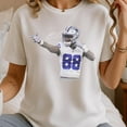 thumbnail image 1 of CEEDEE LAMB Shirt, Vintage CeeDee Lamb Shirt, Dallas Football Shirt, Cowboys T-shirt, Dallas Game Day Shirt, Dallas Football Fan Gifts,White Color,Size 2XL, 1 of 5