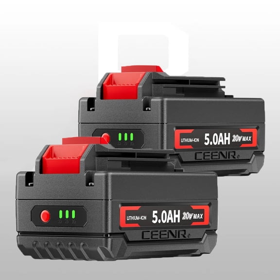 CEENR 2-Pack 5.0Ah Battery for Porter Cable 20V Max | Replacement Model PCC685L