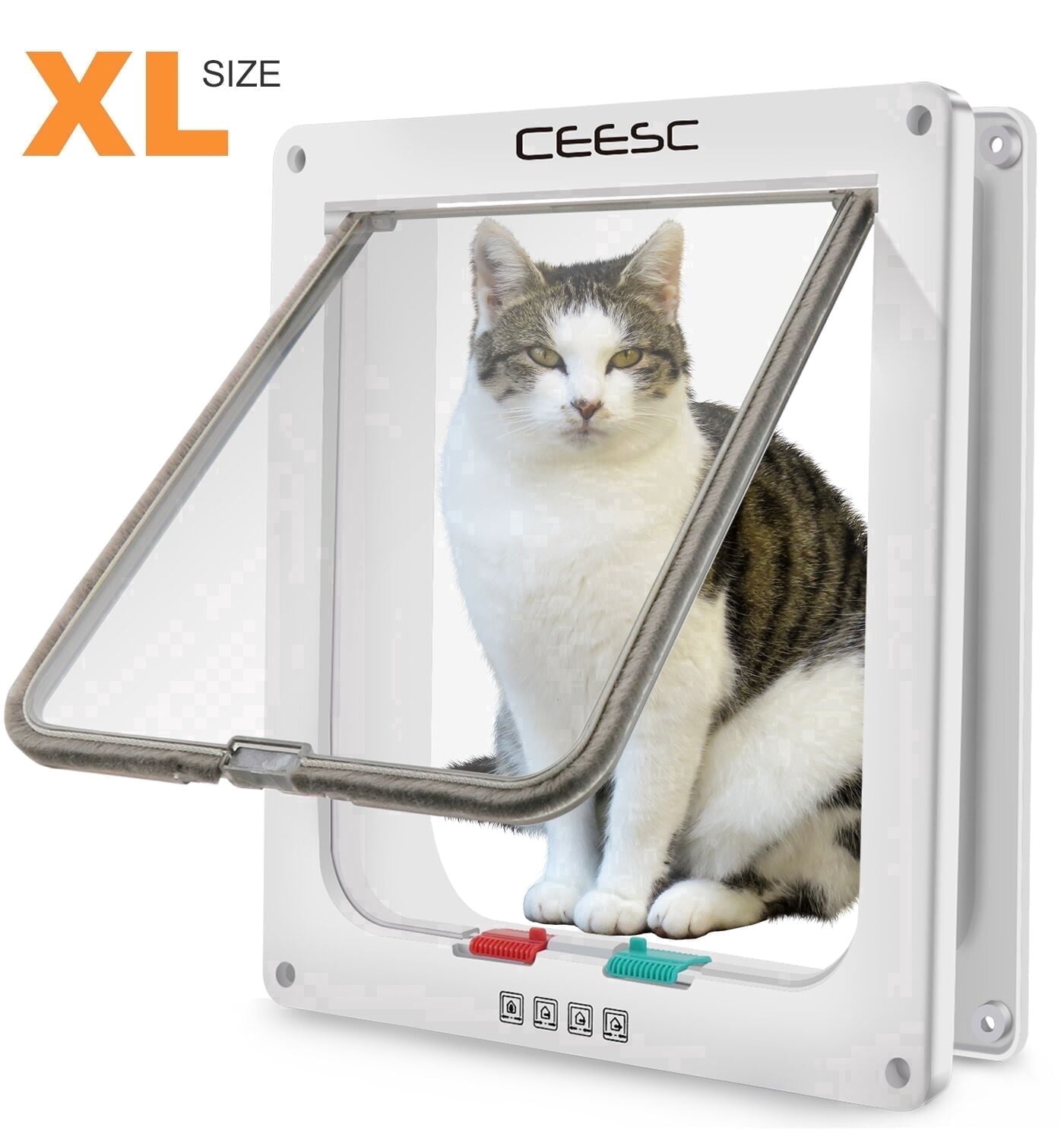 CEESC Extra Large Cat Door 11