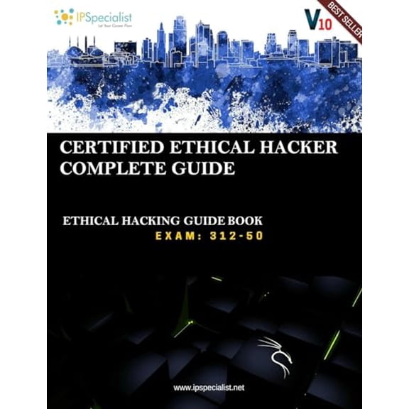 Pre-Owned CEH v10: EC-Council Certified Ethical Hacker Complete Training Guide with Practice Questions & Labs: Exam: 312-50 (Paperback) 172379841X 9781723798412
