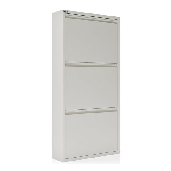 CEHA USA Antibacterial 3 Tier metal shoe cabinet without holes