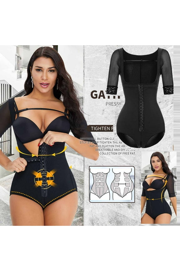 Women Full Body Shaper Bodysuit Firm Control Shapewear Lifter Corset Shapewear