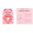 thumbnail image 1 of CELAVI x PEANUTS HEART SHAPED SOFT TOUCH COMPACT MIRROR, 1 of 4