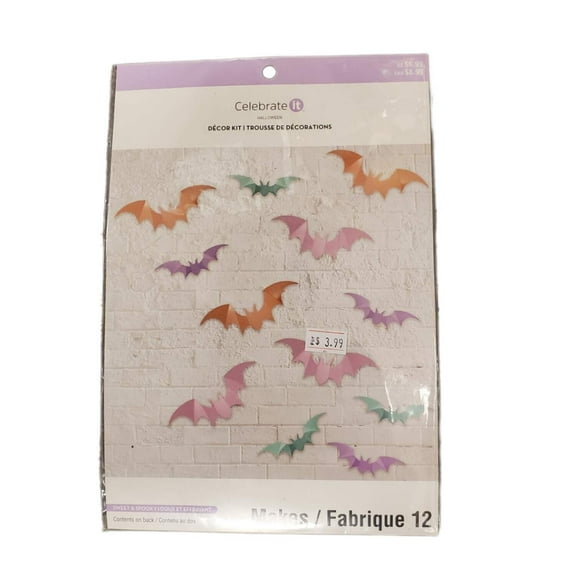 Sweet  Spooky Bat Craft Kit - Makes 12