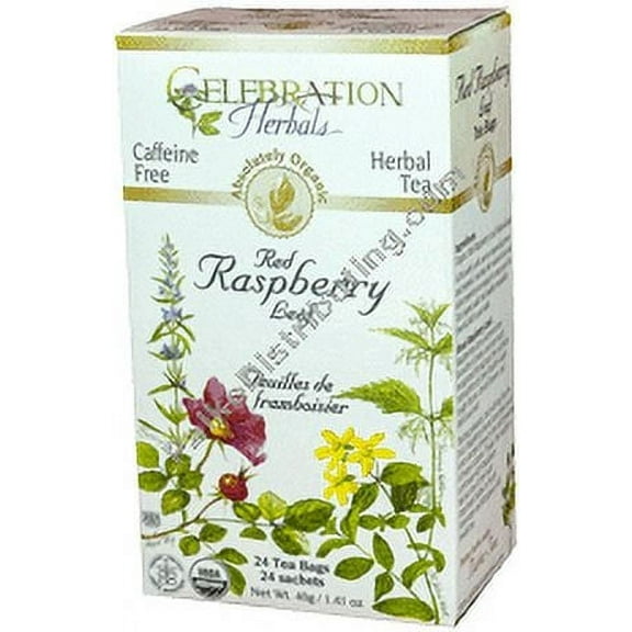 CELEBRATION HERBALS Red Raspberry Leaf Tea Organic 24 BAG