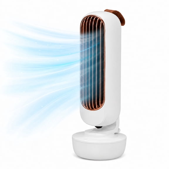 CELECTIGO Portable Desk Fan, Mini Personal Fan with 3 Speeds for Office, Bedroom and Travel, White