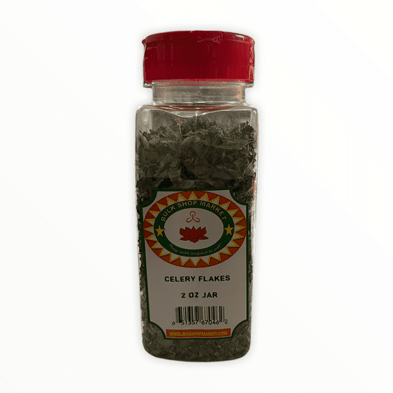 CELERY FLAKES 2 OZ JAR SPICE BY BULKSHOPMARKET