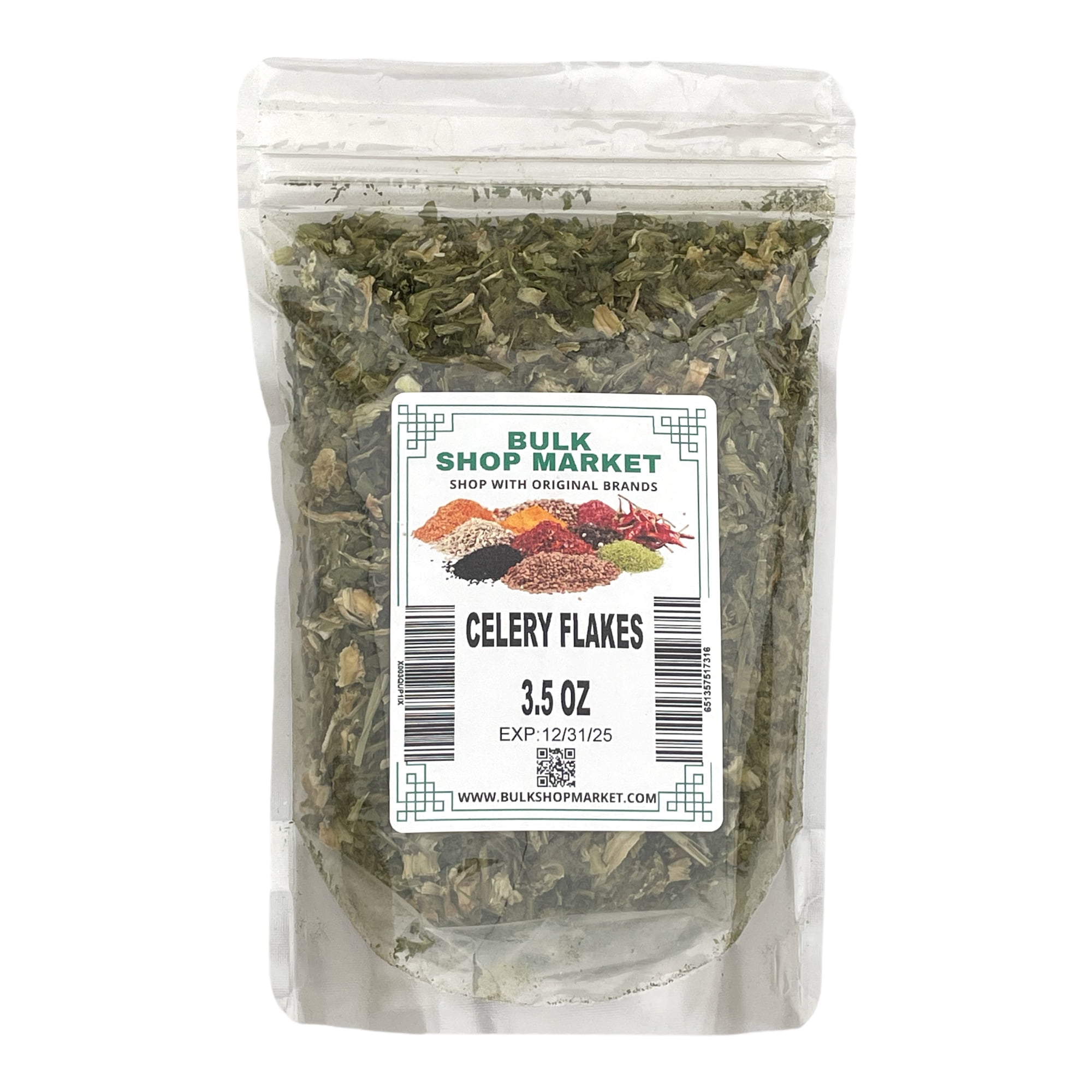 CELERY FLAKES 3.5 oz SPICE BY