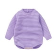 CELIEAN Baby Girl Boy Knit Sweater Romper Sweatshirt Long Sleeve