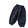 CELIEAN Children's Embroidery Cargo Pants Pure New Boys Spring And