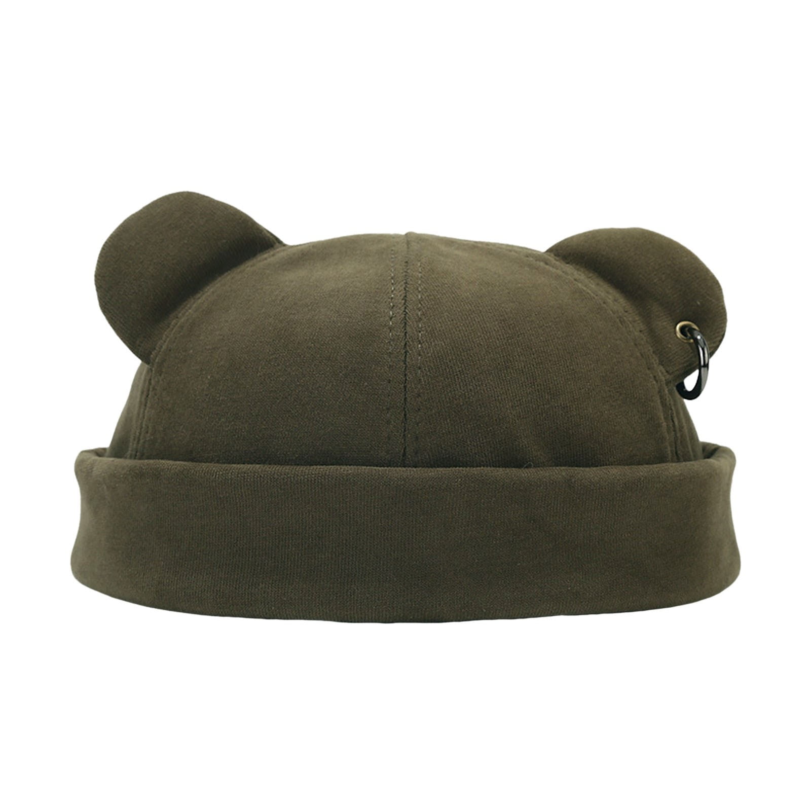 CELIEAN Fall Winter Hats For Women Men Street Fashion Bear Ear Hop Hat