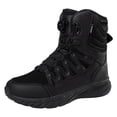 CELIEAN Men Ankle Boots Fashionable New Pattern Simple Solid Color