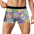 CELIEAN Mens Easter Underwear Breathable Trend Novel 3D Printed Boxers