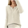 CELIEAN Womens Casual Slim Fit Cardigan O Neck Long Sleeve Soft Solid