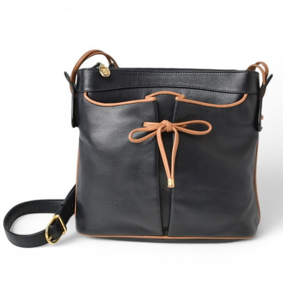 Pre-Owned CELINE ALL SOFT Shoulder Bag Dark Navy (Good)